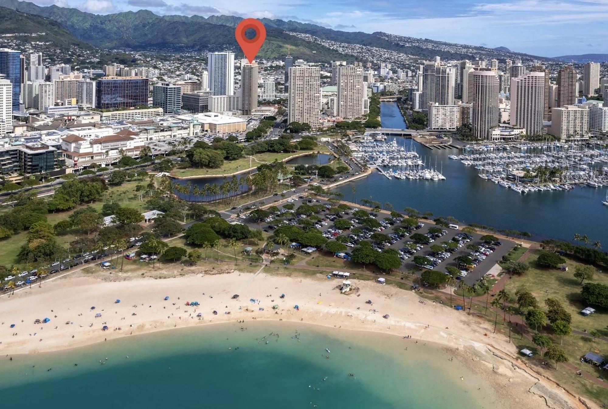 Ala Moana Condo By Zelloo โฮโนลูลู ภายนอก รูปภาพ
